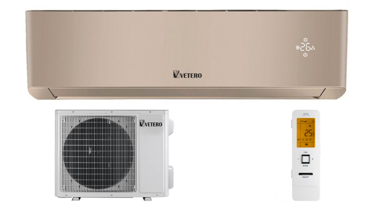 Сплит-система Vetero Siberia Inverter V-S24SHPAC2S-GD