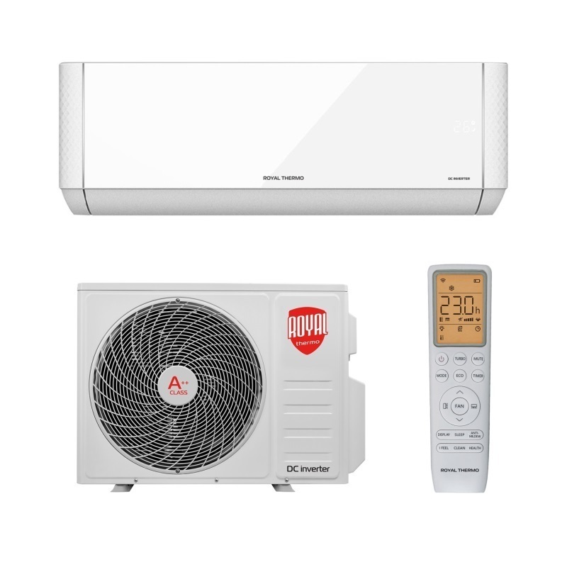 Сплит-система Royal Thermo BAROCCO DC WHITE RTBI-12HN8/white inverter