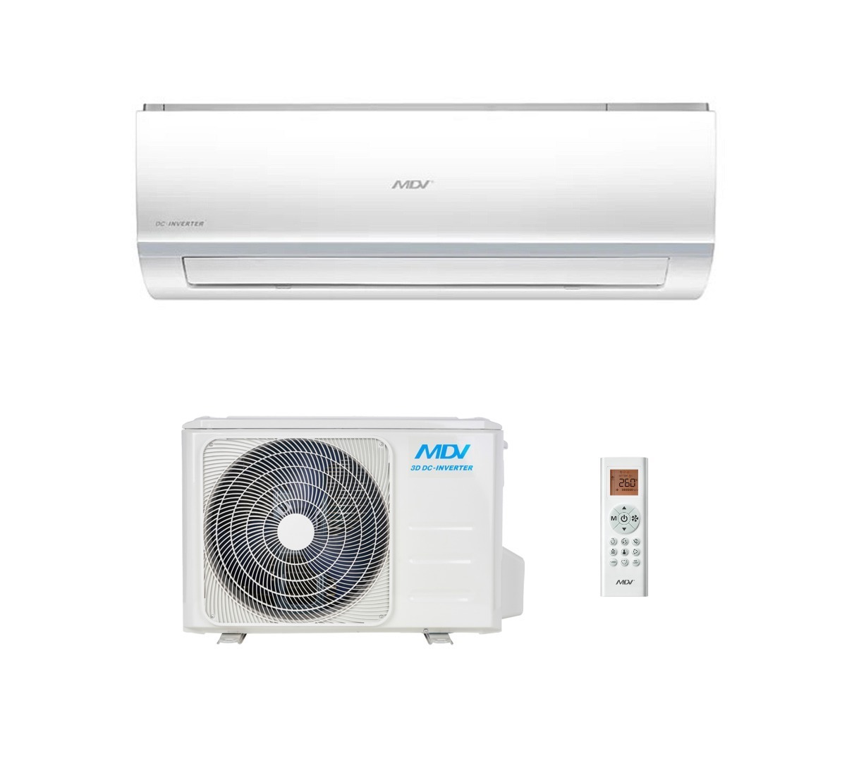 Сплит-система Mdv All Easy Inverter MDSAE-24HRFN8/MDOAE-24HFN8