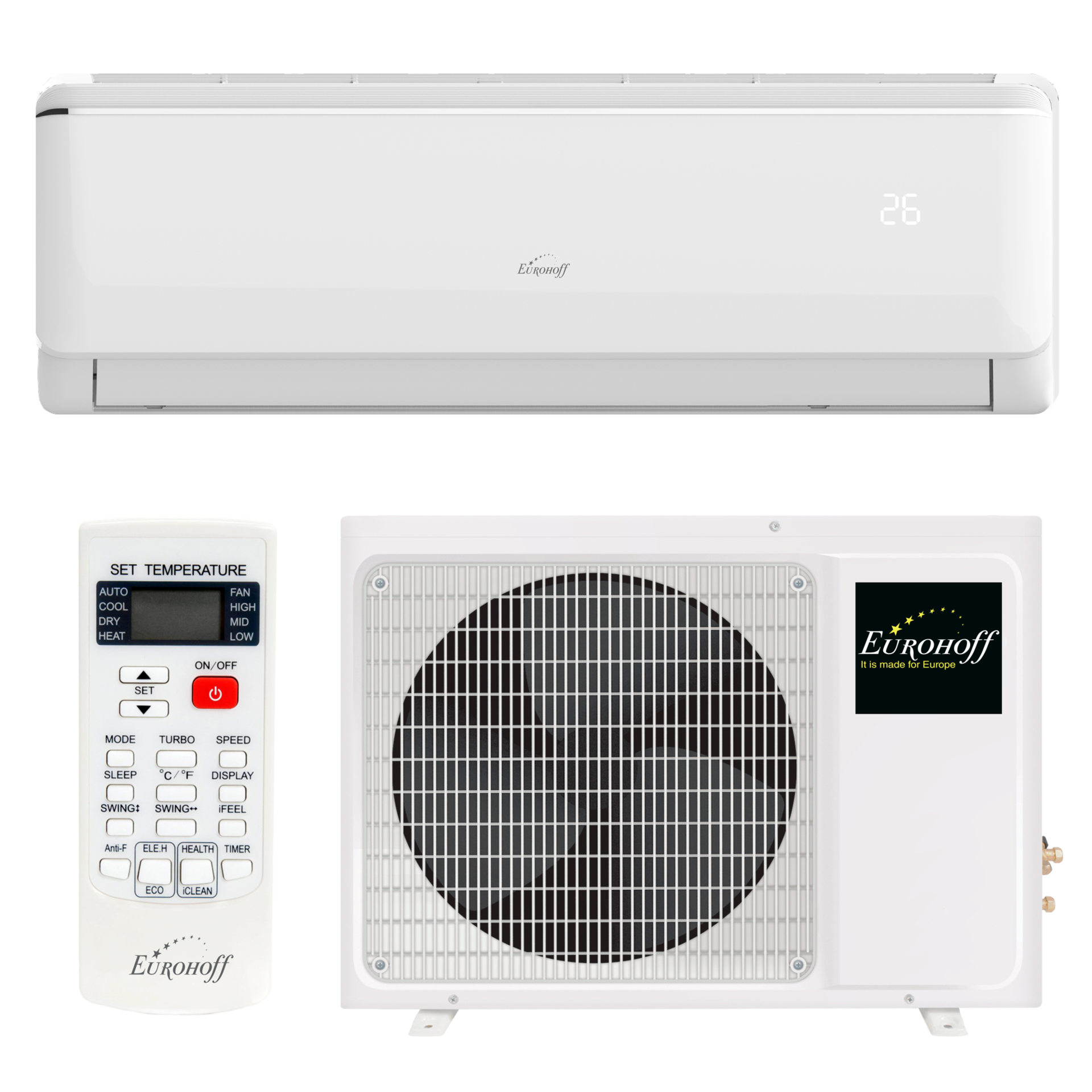 Сплит-система Eurohoff Extra EV-07i DC Inverter Wi-Fi